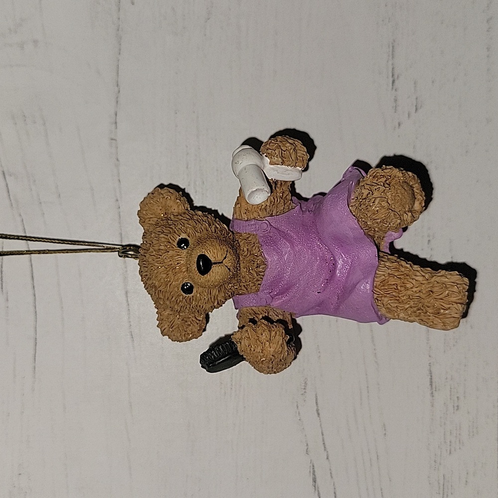 Bear Hair Stylist Ornament